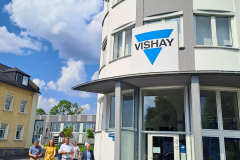 Zu Besuch bei Vishay in Selb