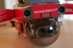 Die Wasserwacht verfügt über eine eigene Drohne, sowohl für Übungen als auch im Einsatz nützlich