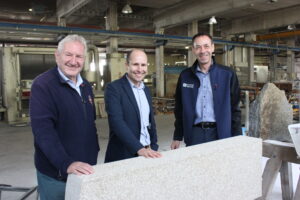 Besuch im Granitwerk Vates